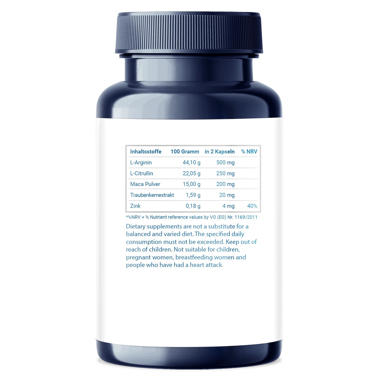 Saint Nutrition® | KM-GRA Forte | Potenz Kapseln