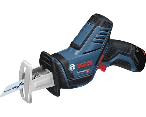 Bosch Professional GSA 12V-14 accu-reciprozaag inclusief 1 x S 522 EF reciprozaagblad en 1 x S 511 DF reciprozaagblad, zonder accu en lader