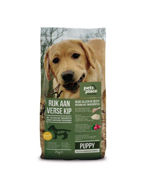 Pets Place Naturals Puppy  Small Breed Kip - Hondenvoer