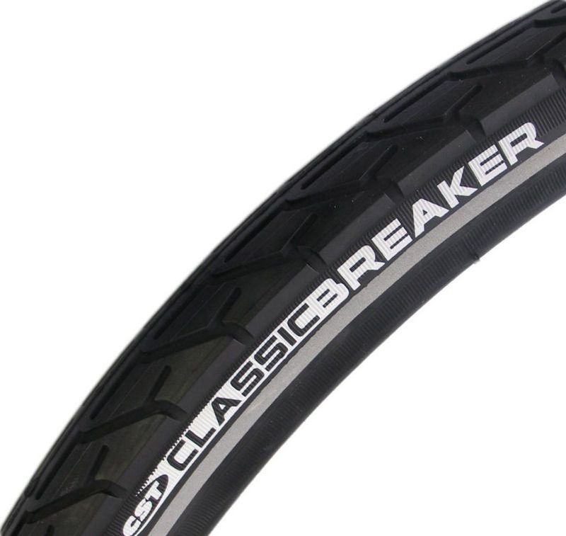 Buitenband CST Breaker 28 x 1.40/ 37-622 anti-lek - zwart met reflectie