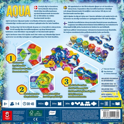Asmodee Aqua Nordic Brettspill
