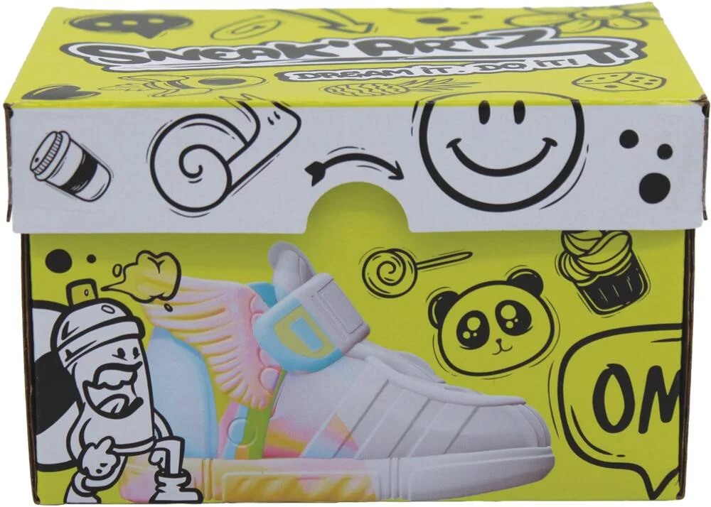 SNEAK'ARTZ SHOEBOX ANIS - LOISIRS CRÉATIFS - DESIGN ET PERSONNALISE TES BASKETS
