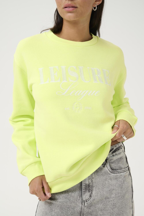 Kaffe groene dames sweater