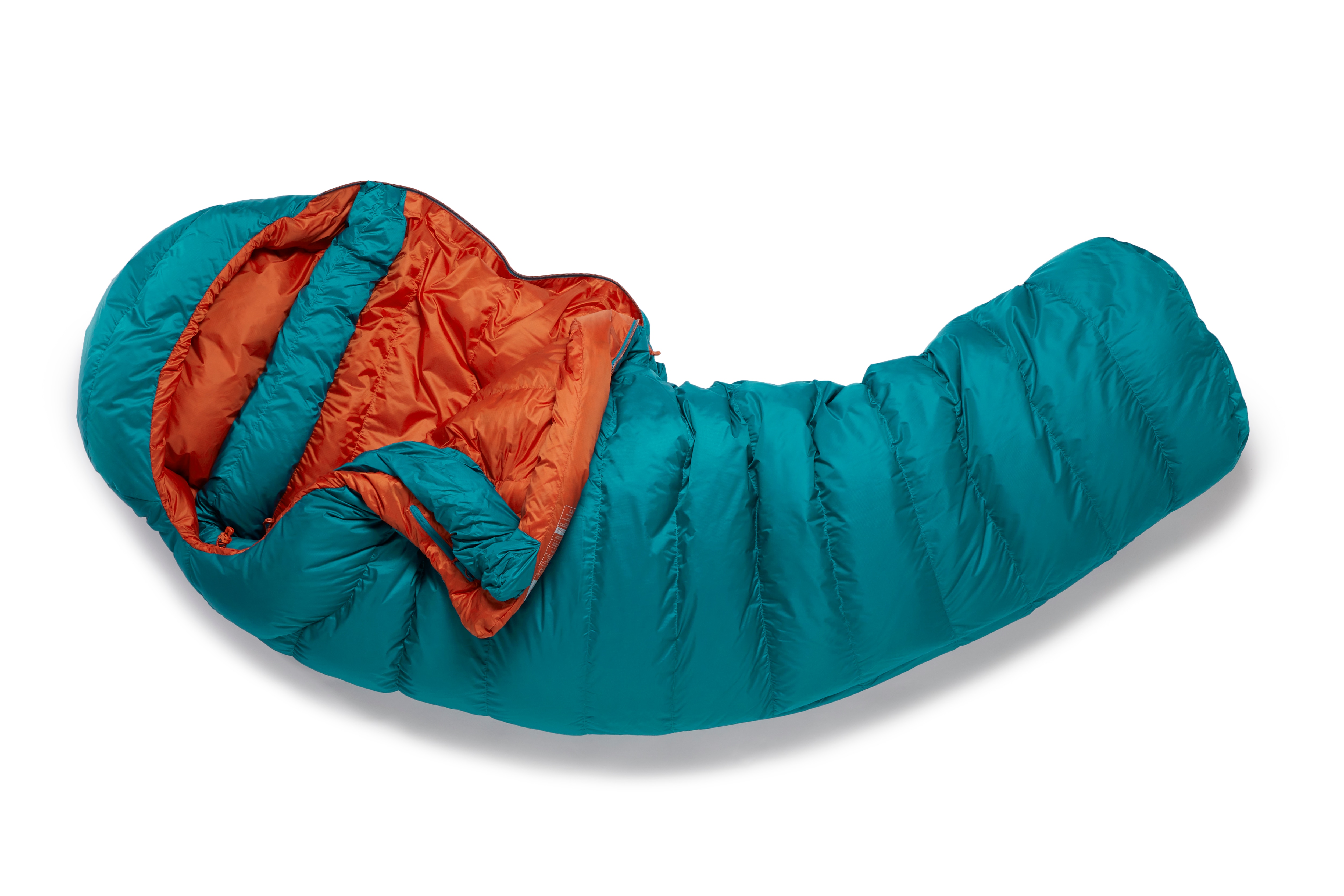 RAB Ascent 500 Wmns LZ - Marina Blue<br>Temp-grense: -5°C - Nå i resirkulerte materialer!