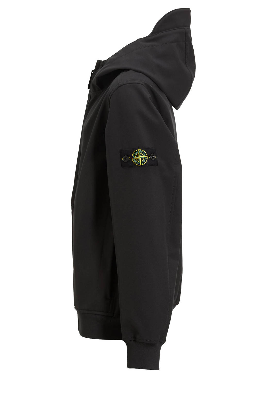 Stone Island softshell jas zwart