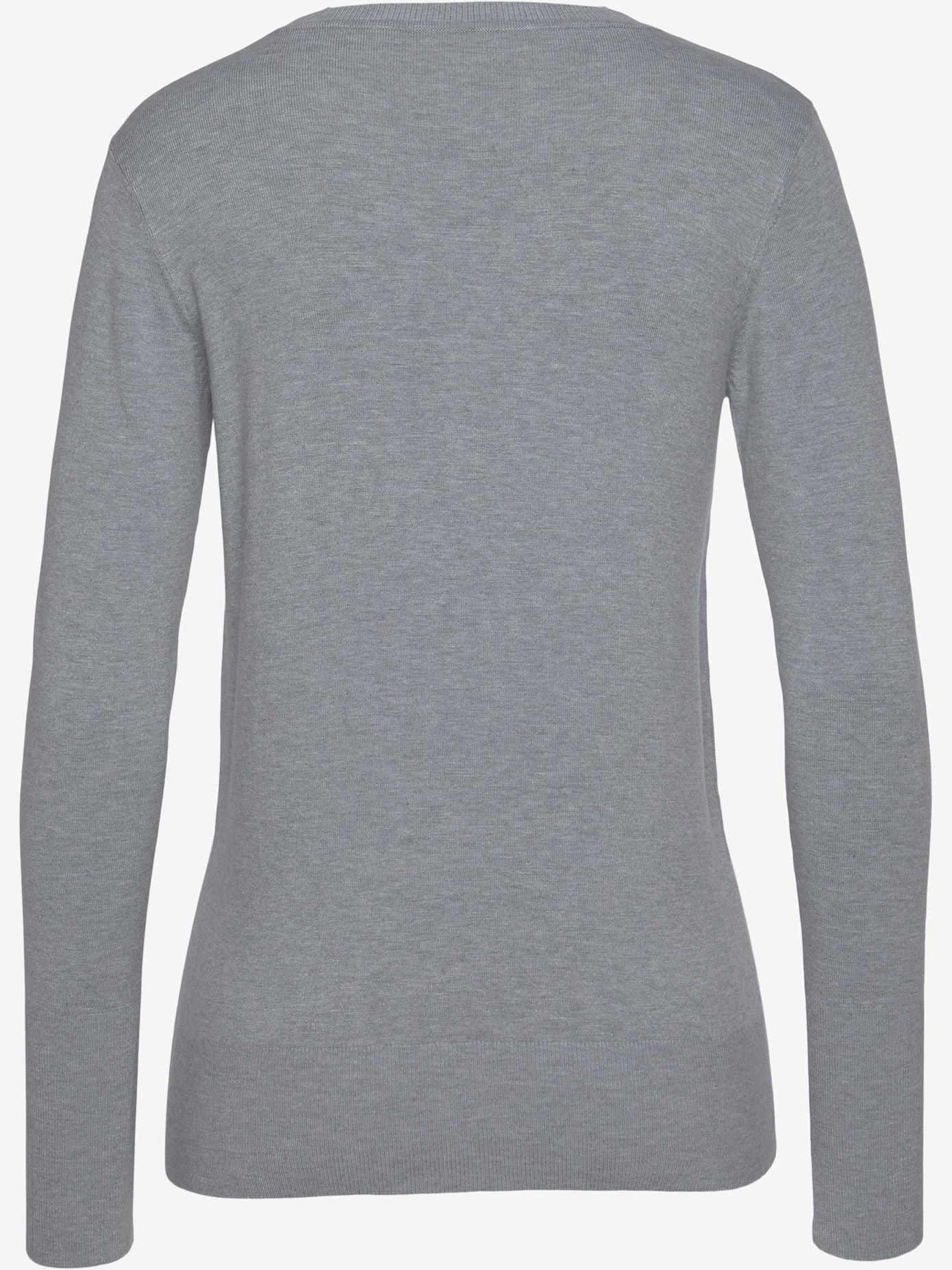 Pull à encolure en v col v classique