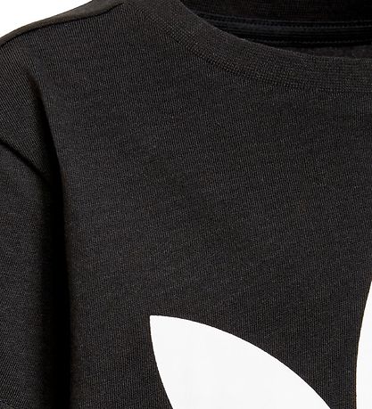 adidas Originals T-Shirt - Trefoil - Schwarz/Weiß