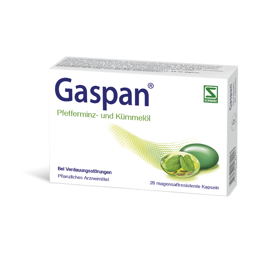 GASPAN Weichkaps magensaftresistent Blist 28 Stk<br>28 Stück, Blister, Weichkapsel, magensaftresistent, magensaftresistent