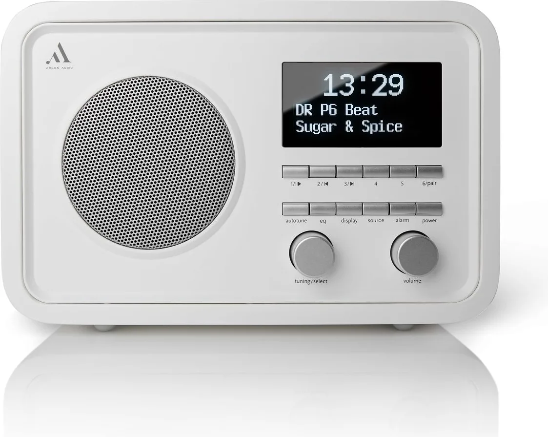 Argon audio Radio 2 Blanc Radios réveils