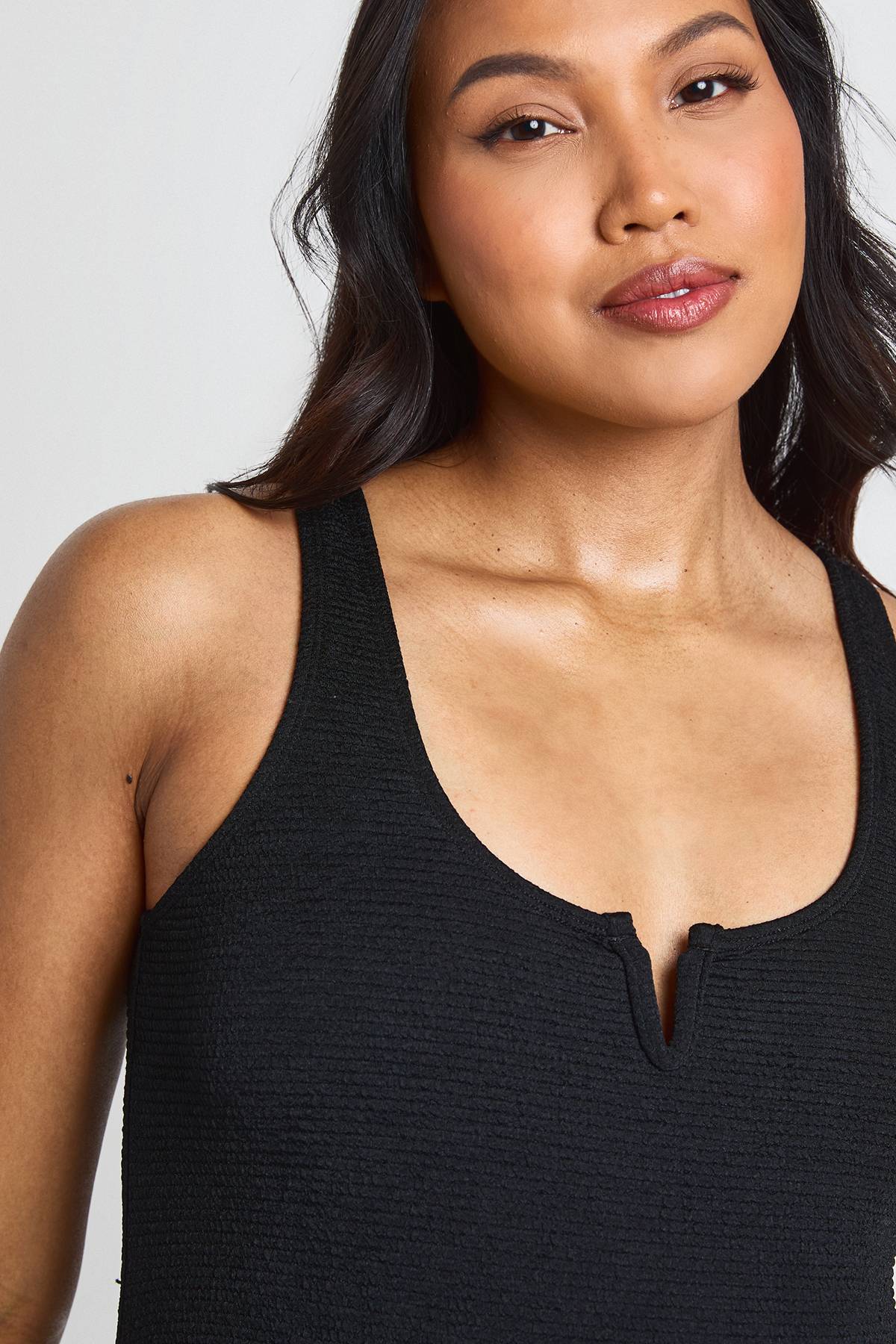 boohoo Maillot De Bain De Maternité À Détail En V