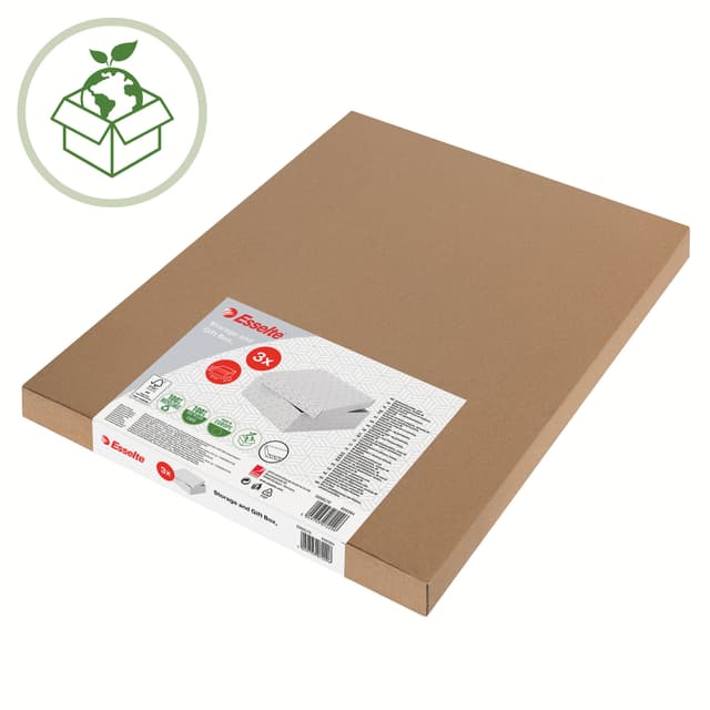 Esselte Home opbevaringsboks Medium, pakke med 3