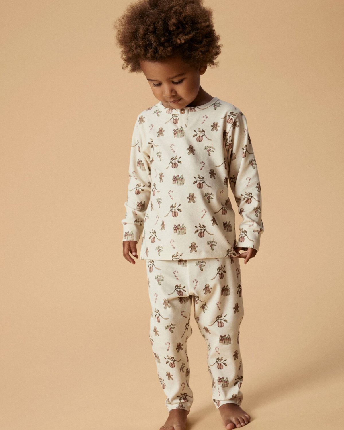 Pysjamas Sett Barn – Øko TENCEL | LAYO GIT LS NIGHTSET LIL