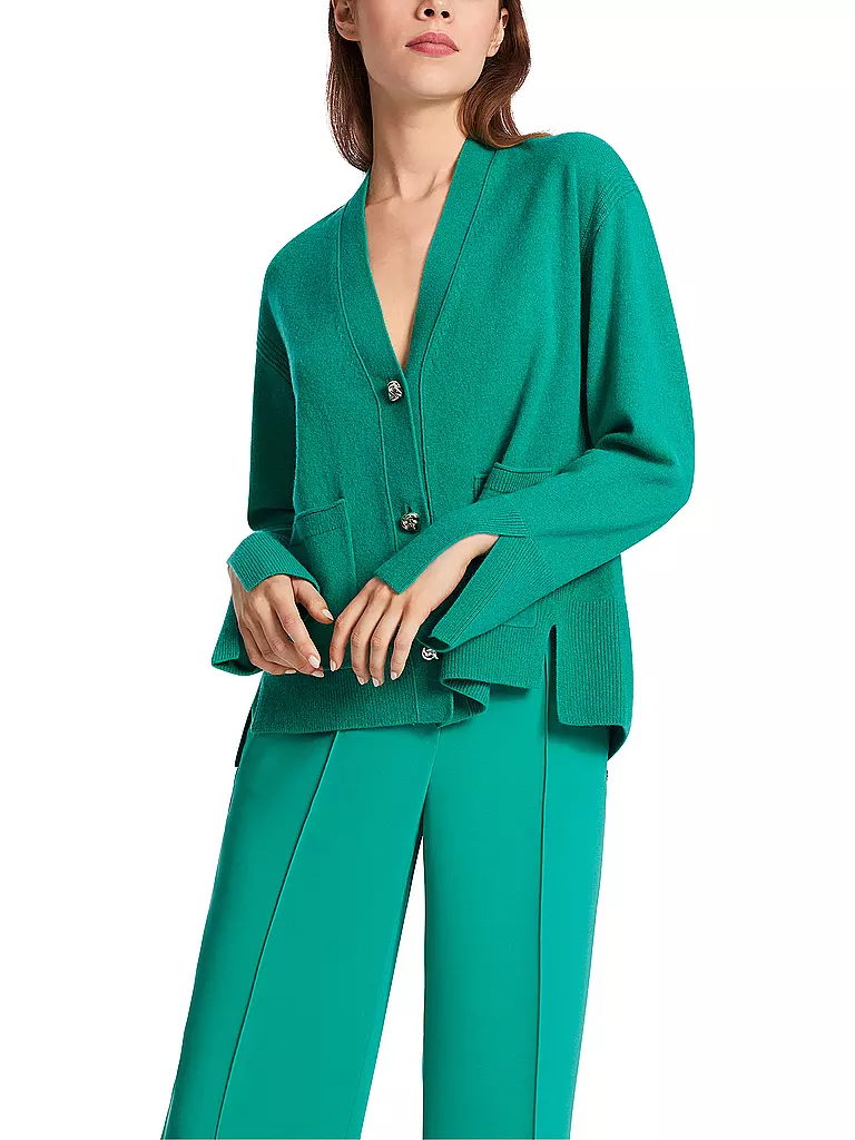 MARC CAIN Cardigan grün