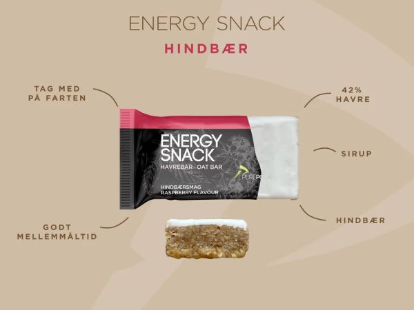 PurePower Energy Bar, Hindbær