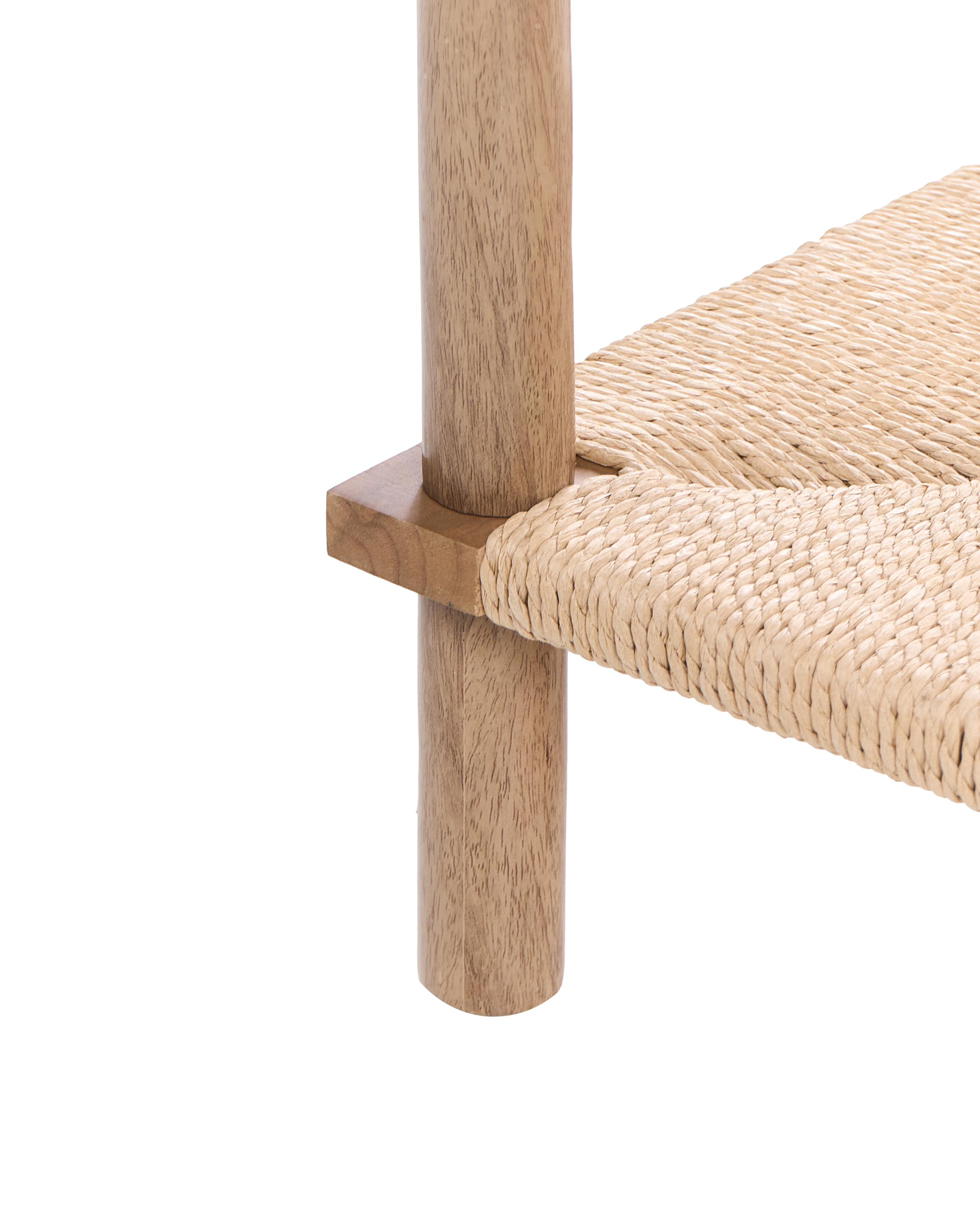 Sidetable BONDI Lichtbruin