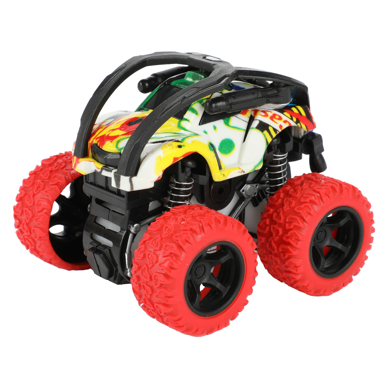 Cars & Trucks Frictie Monster Truck Flip Over