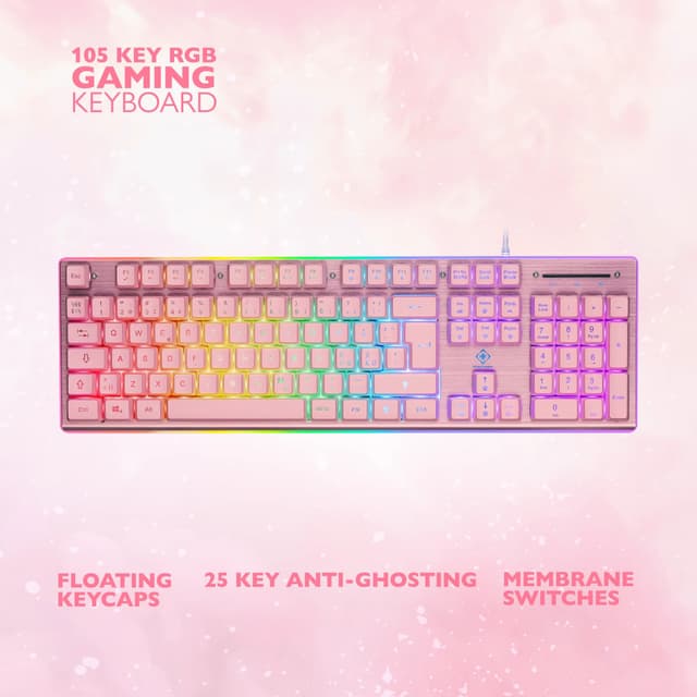 Deltaco PK75 gaming-tastatur
