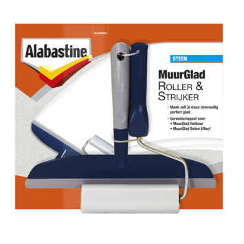Alabastine MuurGlad roller en strijker