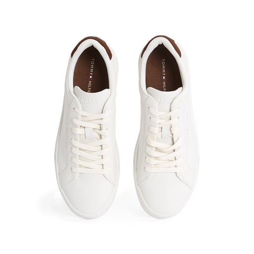 Tommy Hilfiger Court Sneakers, Ecru, 42