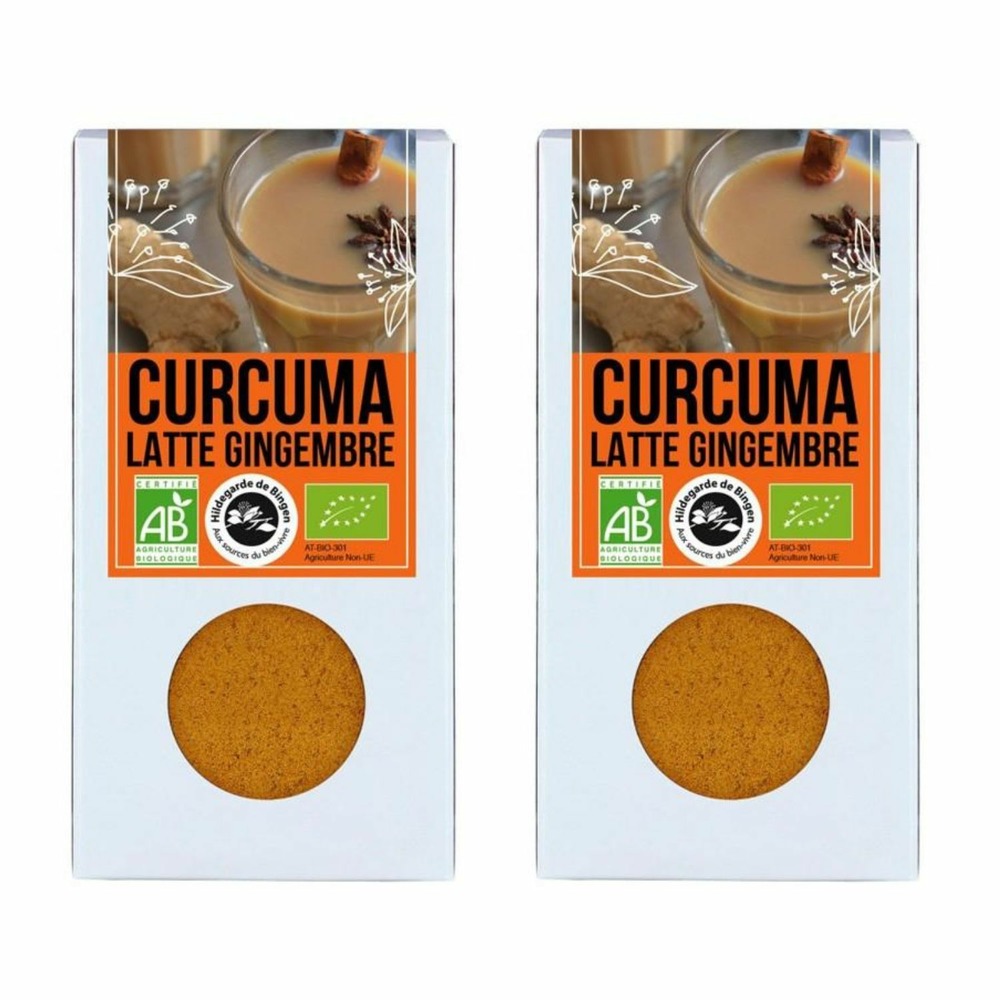 Latte au curcuma & gingembre bio 120 g