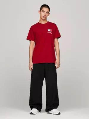 Camiseta Slim Fit com Logo Essencial