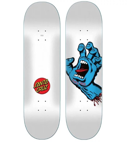 Santa Cruz Deck Screaming Hand 8.25