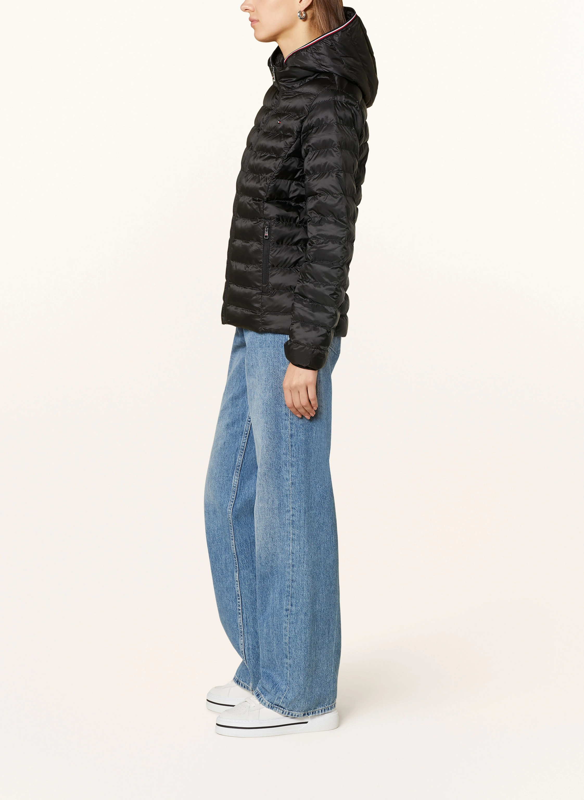TOMMY HILFIGER Steppjacke mit abnehmbarer Kapuze