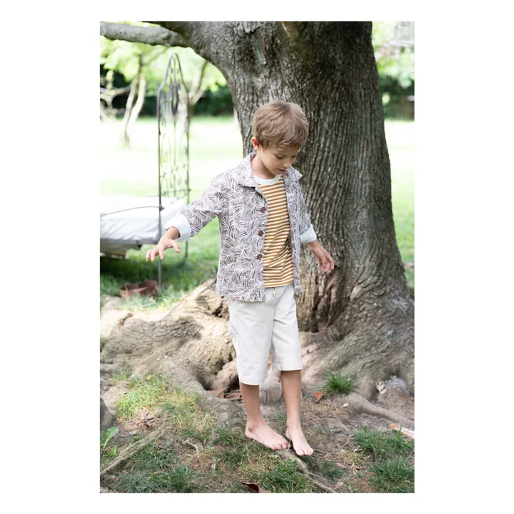 Zhoe & Tobiah Veste Feuilles | Marron