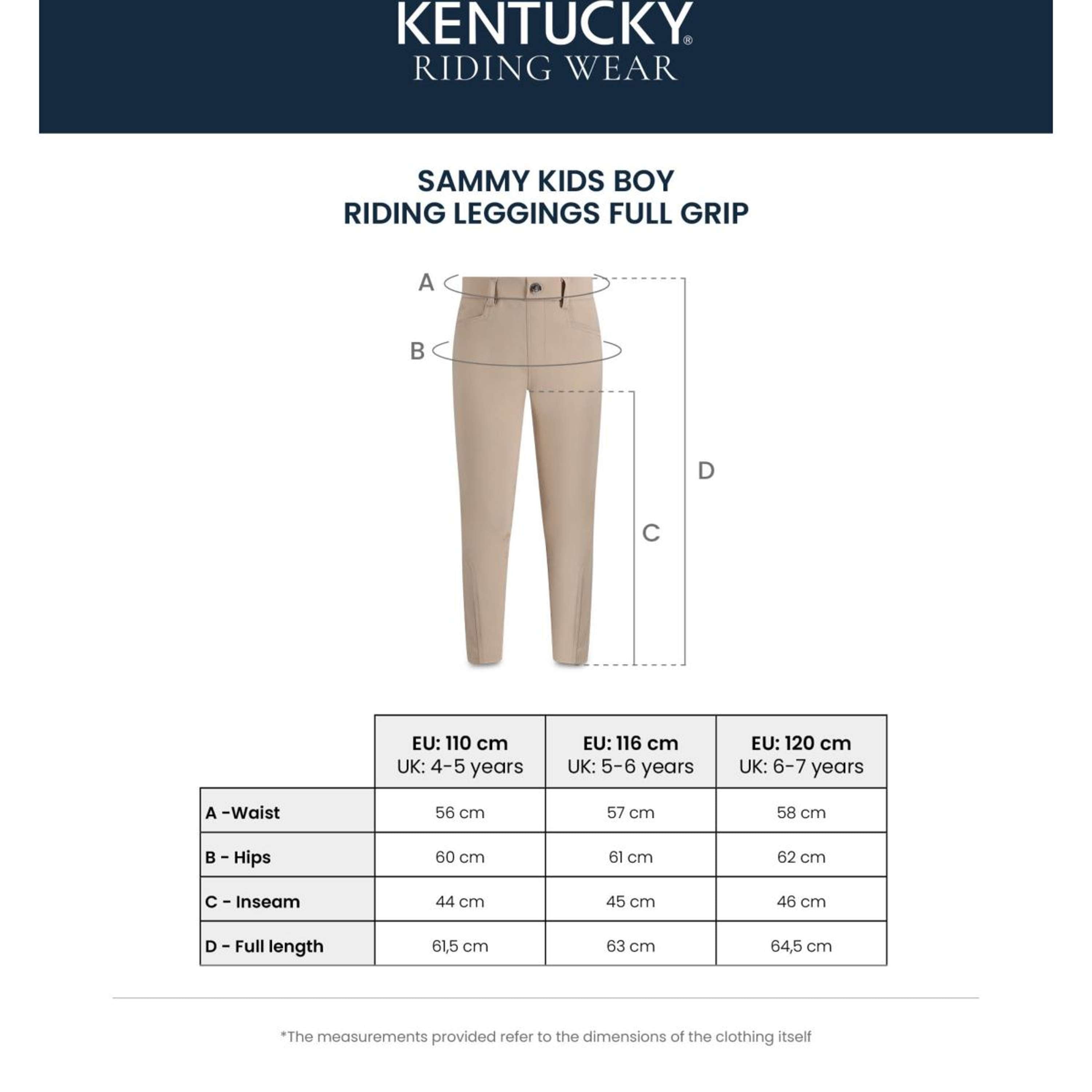 Kentucky Rijlegging Sammy Full Grip Boys Navy