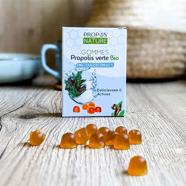 Propos' Nature Apitherapy Própolis Goma Oligoelementos Pinheiro Orgânico 45g