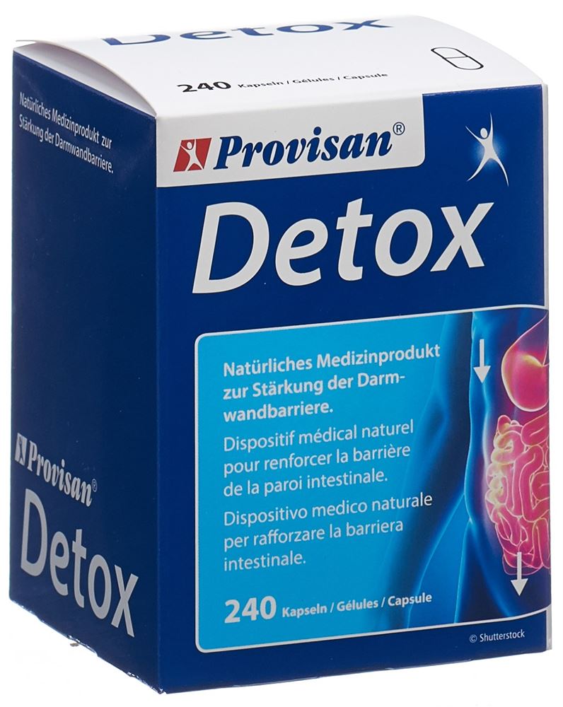 PROVISAN Detox K Kaps Ds 240 Stk