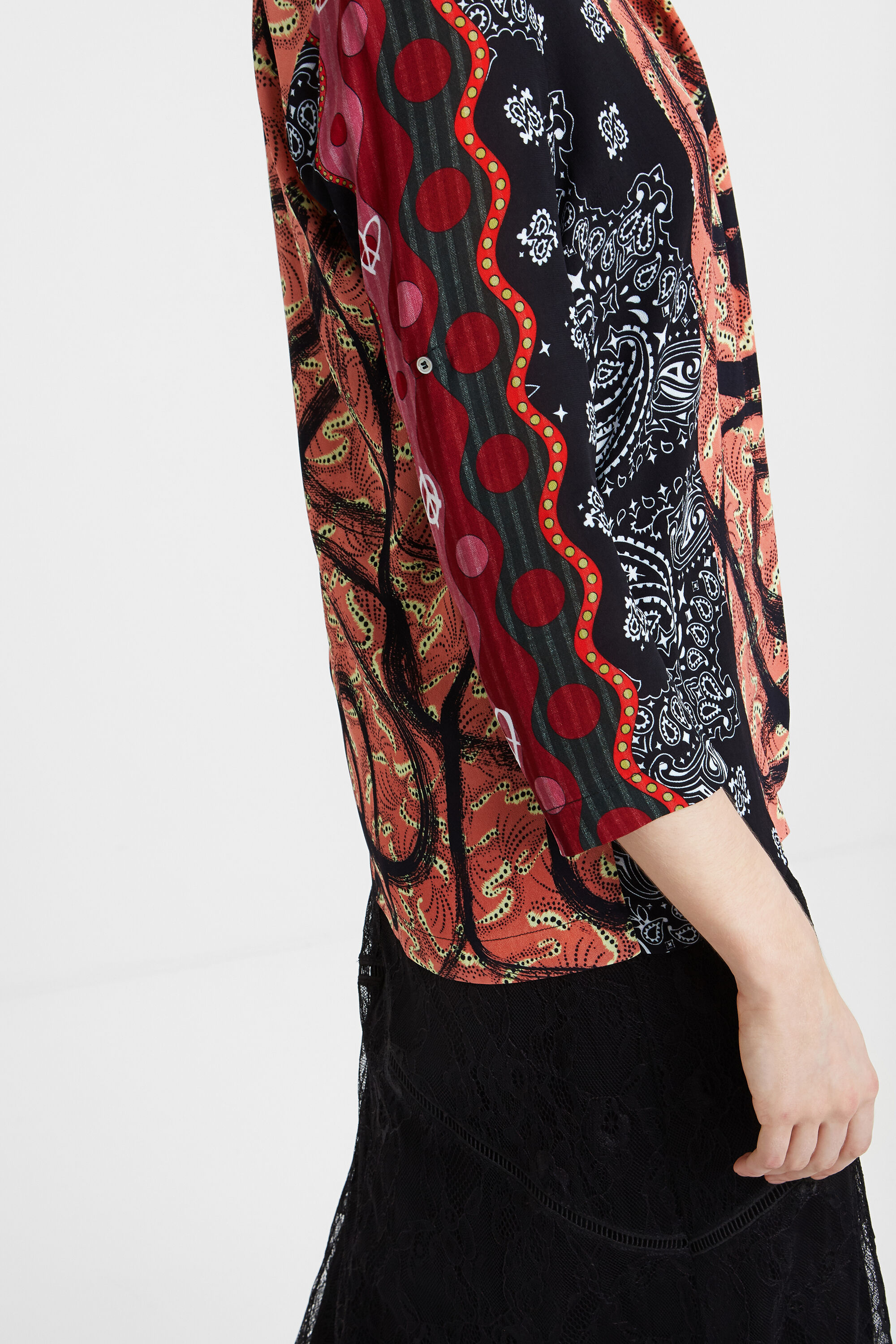 Camisa oriental boho