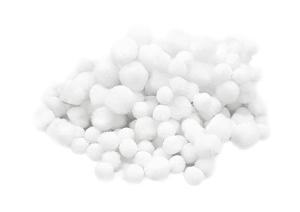 POMPON BLANC 8MM A 15MM X200 PIECES