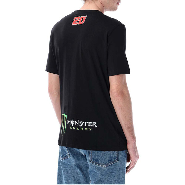 Fabio Quartararo - T-shirt Dual FQ20 Monster N°1 Noir / Vert