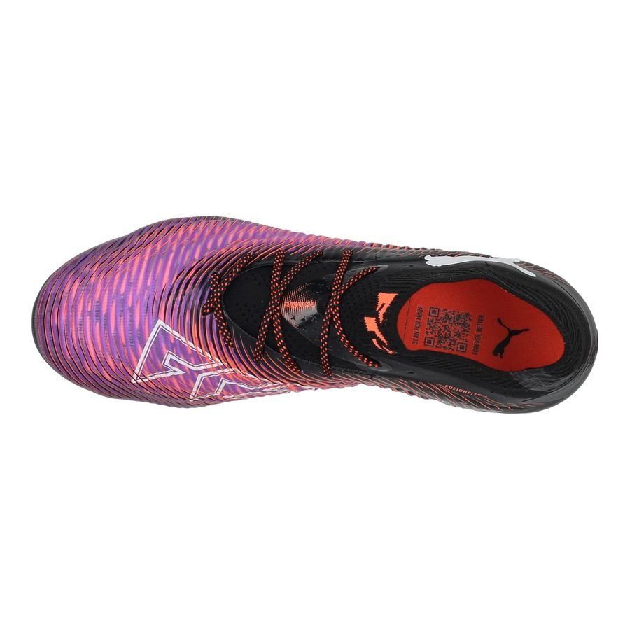 PUMA Future 8 Ultimate SG Unlimited - Noir/Blanc/Glowing Red