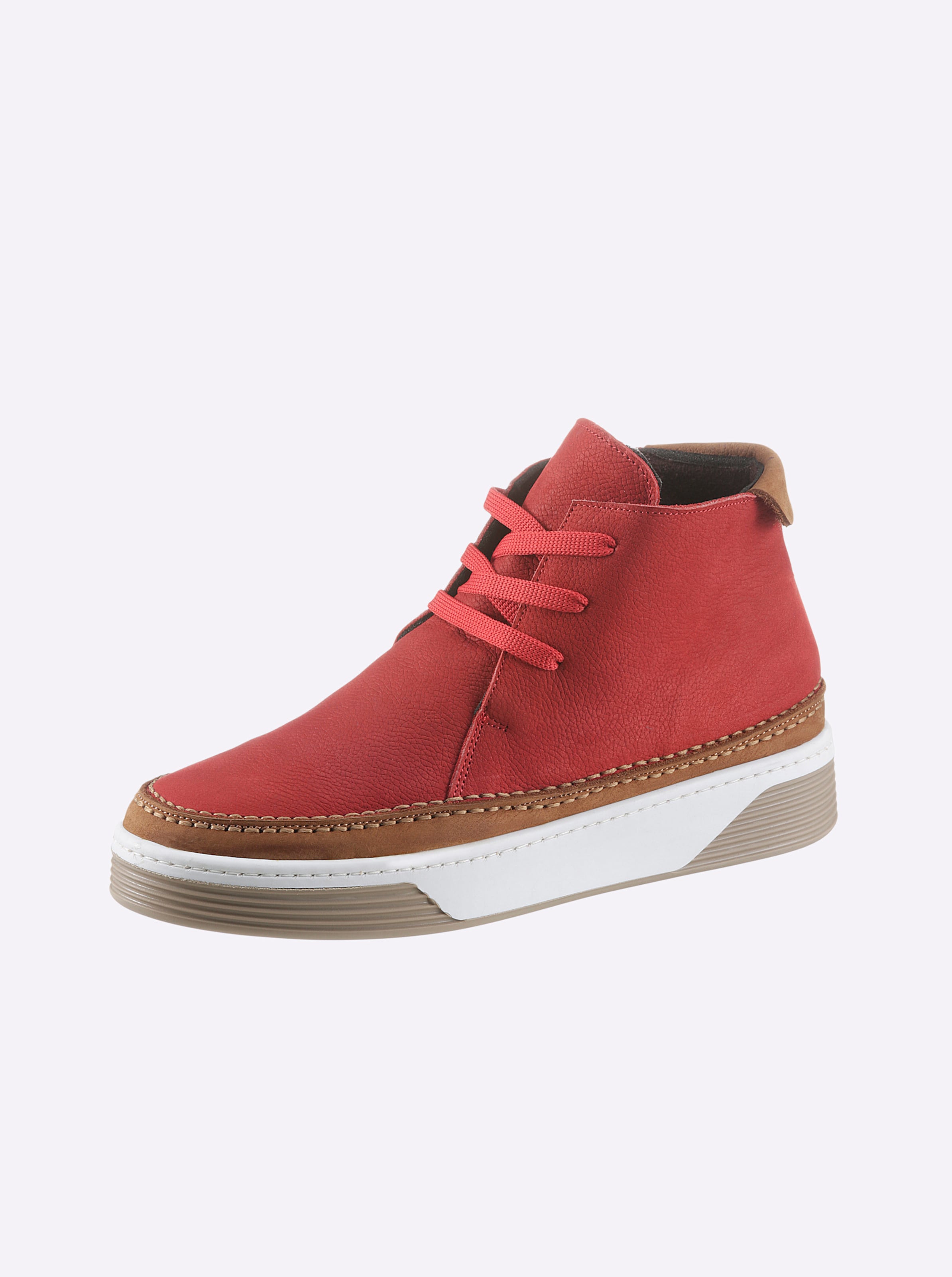 Gemini Stiefelette in rot