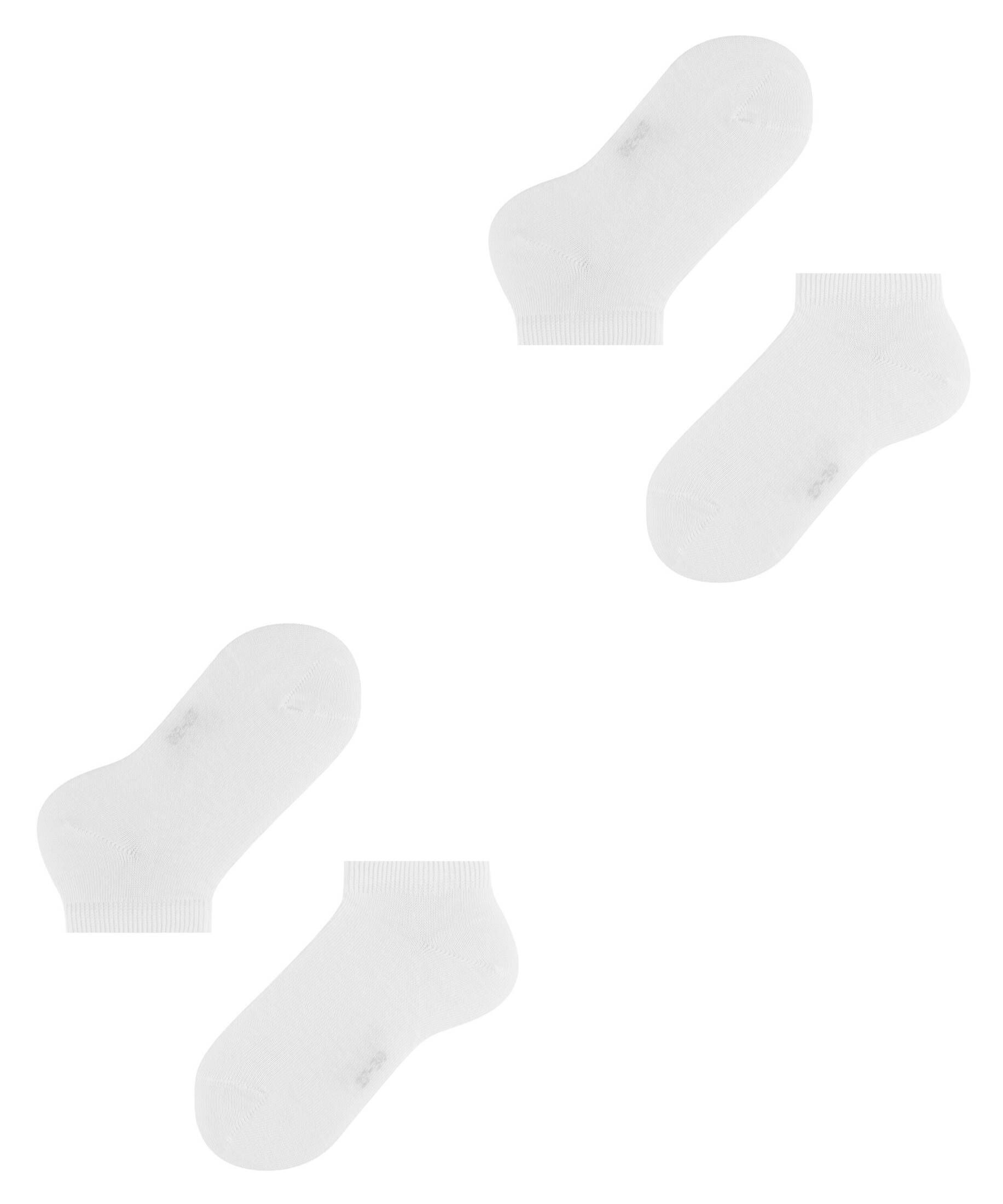 FALKE| Kinder Sneakersocken Happy 2-Pack