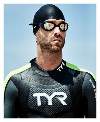 Combinaison Néoprène Tyr Hurricane Cat 5 Noir/Vert/Jaune Homme