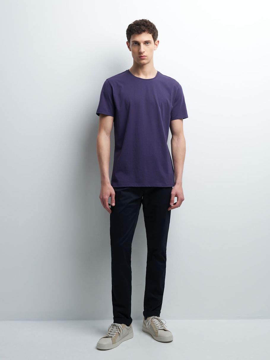 Tee-shirt en coton supima® uni