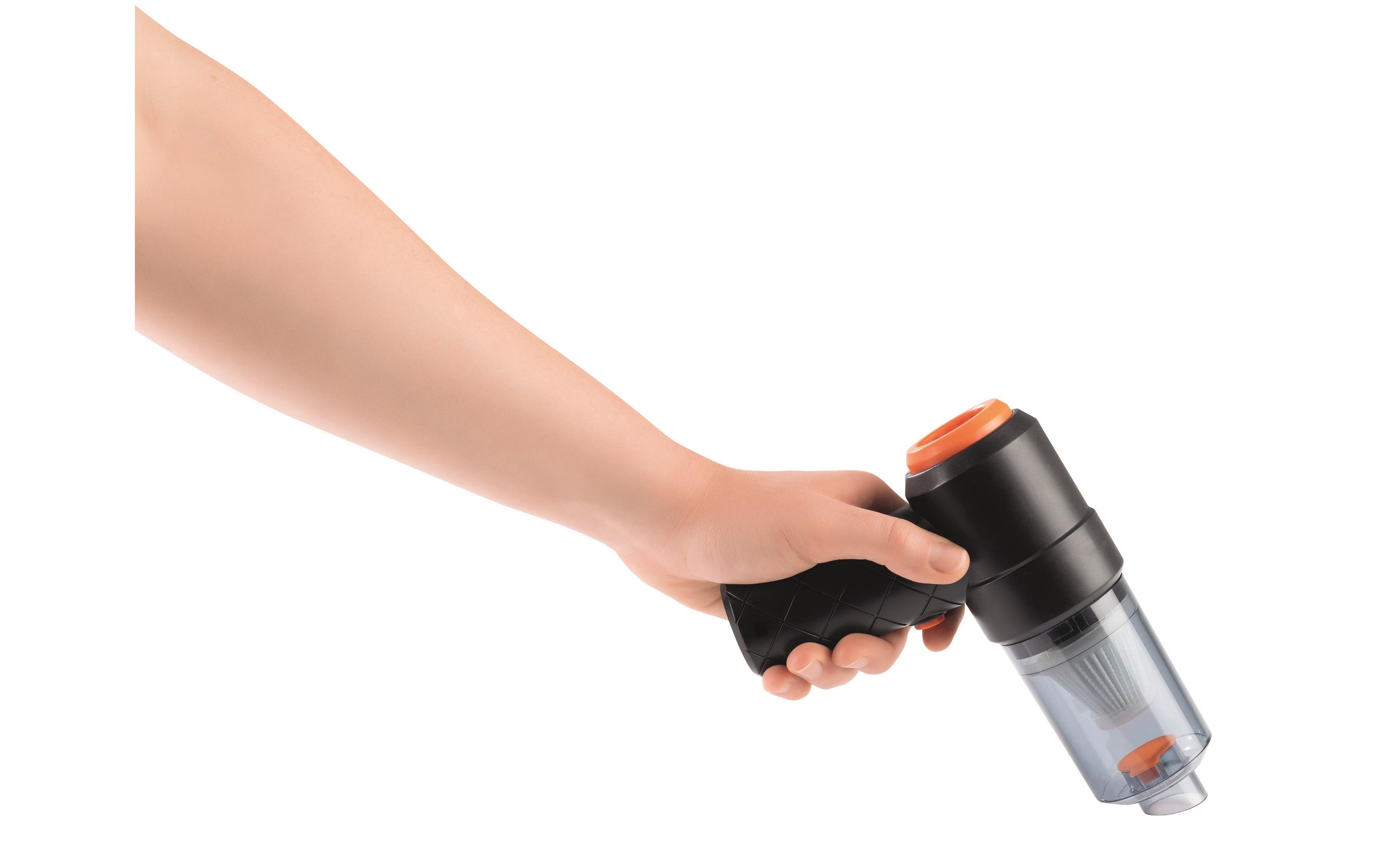 Akku-Handsauger Orange/SchwarzHandstaubsauger
