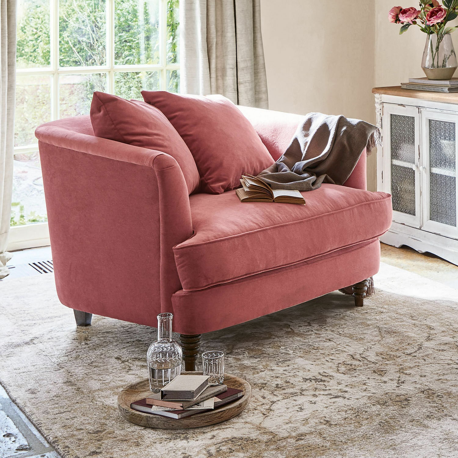 Sessel Etueffont rosa