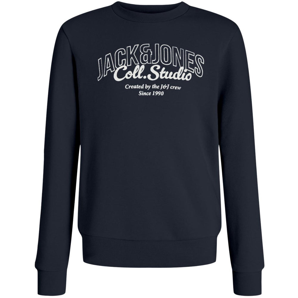 Køb Jack & Jones Junior Sky Captain Big Print Jjmakoto Sweat Crew Neck Jnr