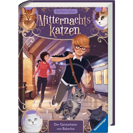 Ravensburger Mitternachtskatzen, Band4: Der Geisterkater von Bakerloo