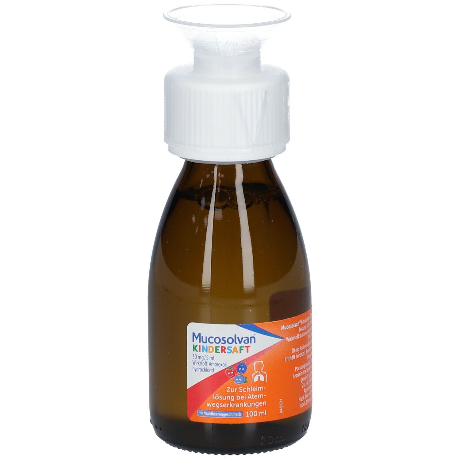 MUCOSOLVAN Kindersaft, Schleimlöser bei Husten, Hustenlöser