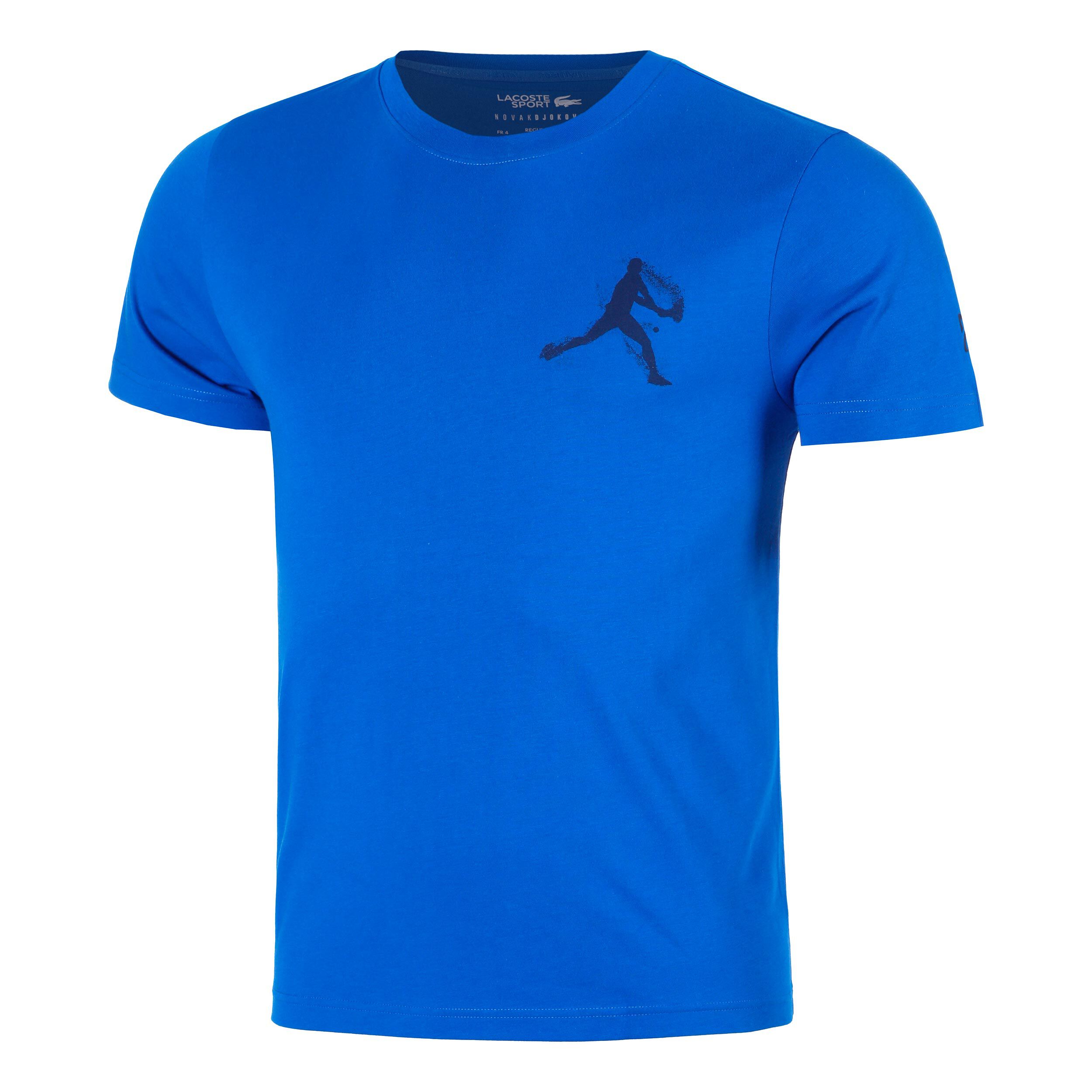 Lacoste Djokovic T-shirt Hommes - Bleu , Bleu Foncé