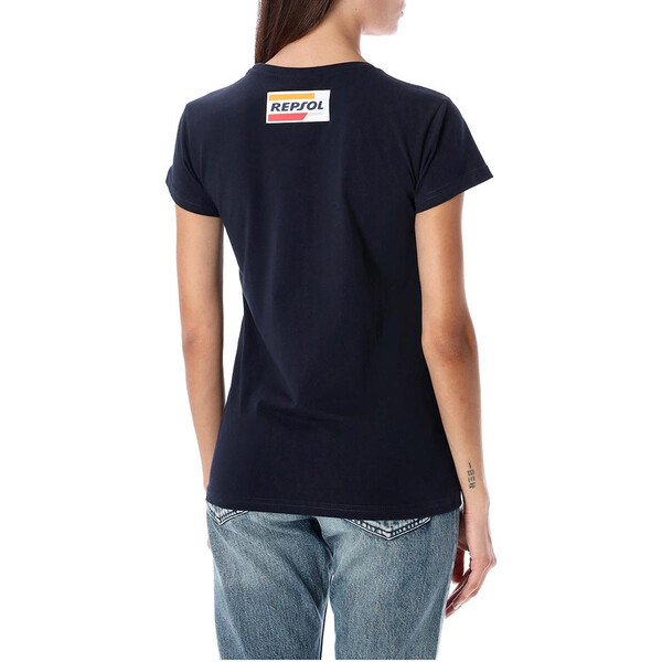 marc marquez - T-shirt femme Dual 93 Repsol Bleu