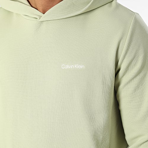 Sweat Capuche Micro Logo Repreve 9927 Vert Clair