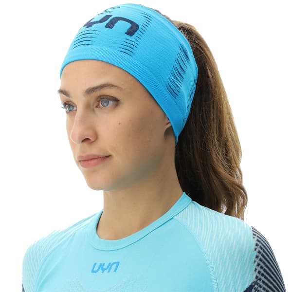 Bandeau running UYN UNISEX VIBE HEADBAND BLUE DANUBE/DEEP BLUE