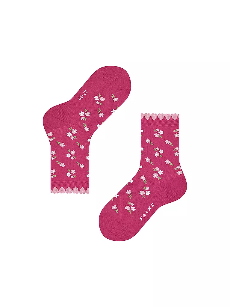 FALKE Mädchen Socken fuchsia  rot