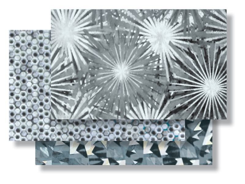 Holografieklebefolie, Bogen